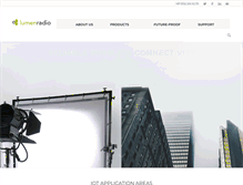 Tablet Screenshot of lumenradio.com